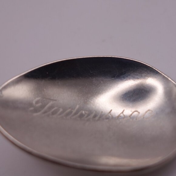 Tadoussac Quebec Silver Plated Japan Souvenir Spoon - Picture 9 of 15